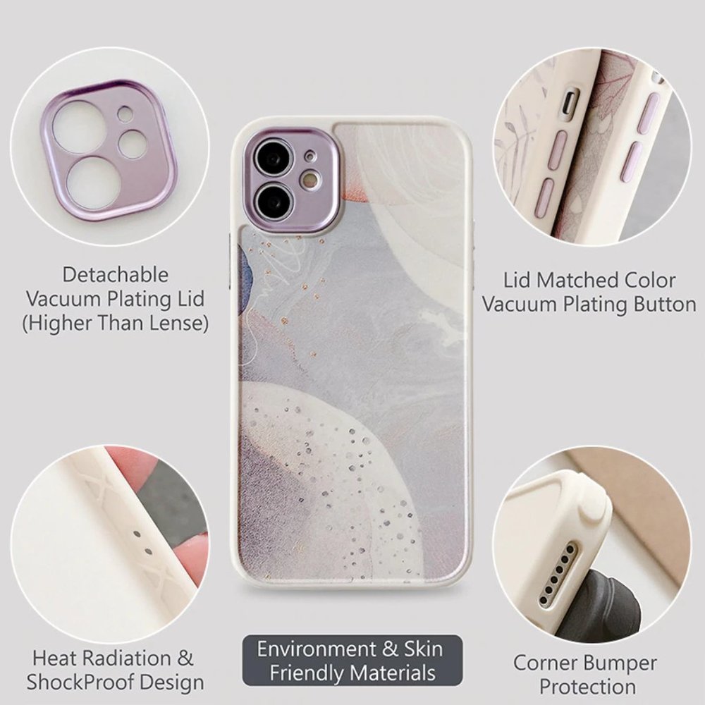 NEW iPhone 13/12/11/Pro/Max Protective Vintage case - Picture 4 of 11